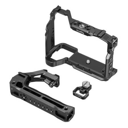 SmallRig 6025 - zestaw (klatka, uchwyt górny, zacisk kabla HDMI) do Sony Alpha 7 V / 7R V / 7 IV - zawartość zestawu